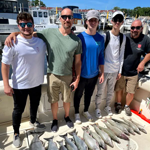 lake michigan fishing charter boat
